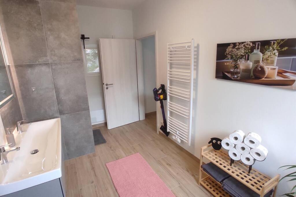 Storchennest - Ferienwohnung Am Storchenradweg Ketzur ภายนอก รูปภาพ