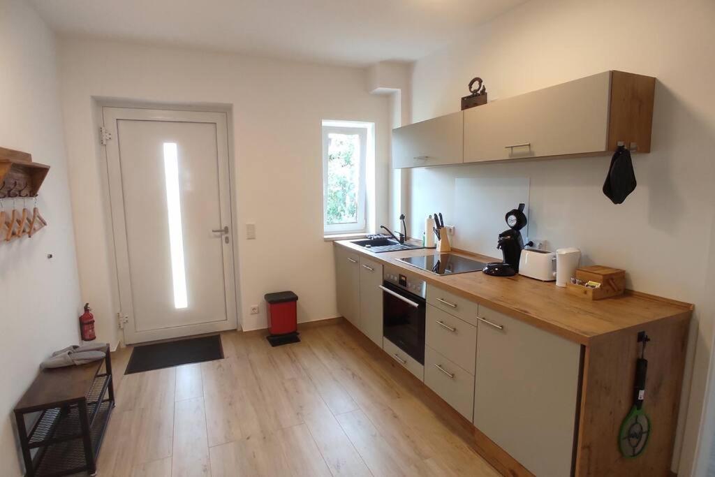 Storchennest - Ferienwohnung Am Storchenradweg Ketzur ภายนอก รูปภาพ