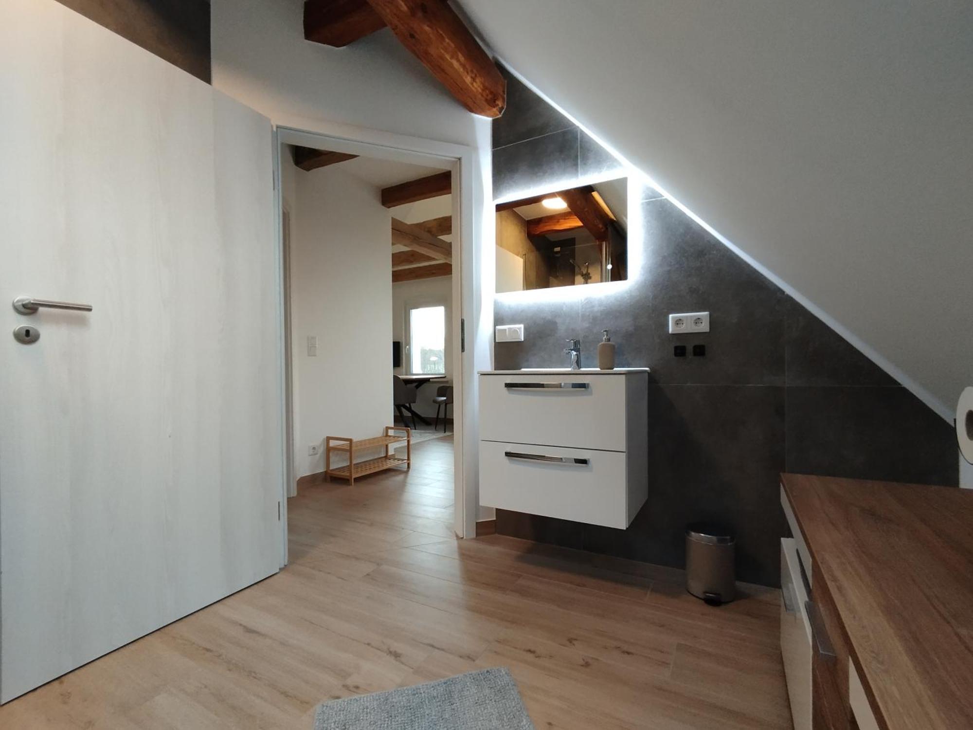 Storchennest - Ferienwohnung Am Storchenradweg Ketzur ภายนอก รูปภาพ